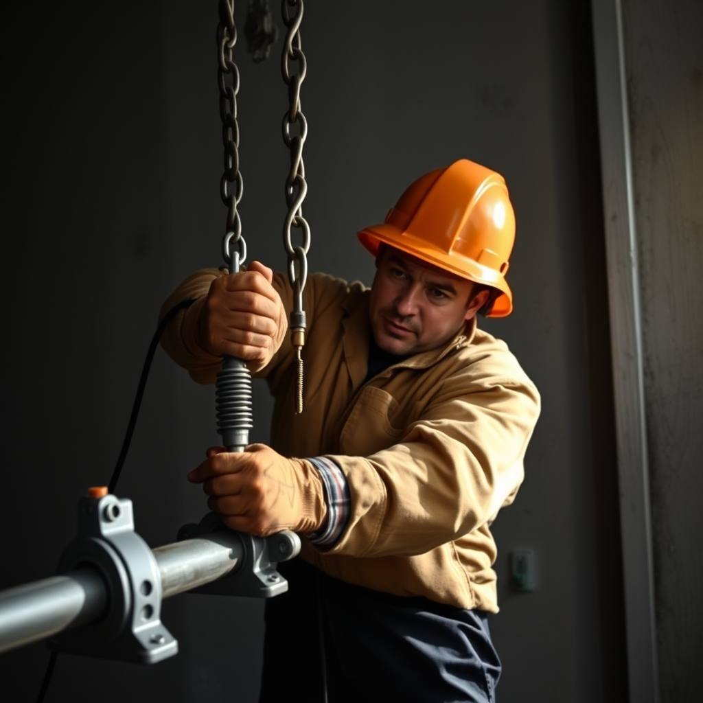 Ossature métallique d'extension (illustration)